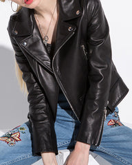 Victoria women's short leather jacket