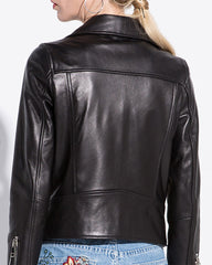 Victoria women's short leather jacket